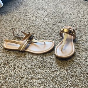 Coach sandals! Only worn a few times!